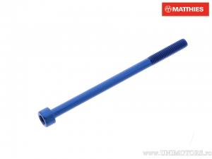 Βίδα καπάκι Pro Bolt M6 x 1.00 x 90 mm αλουμινίου μπλε - JM
