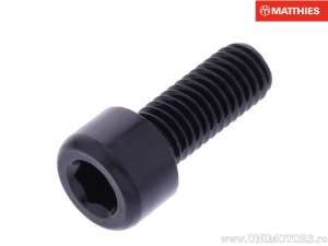 Βίδα καπάκι Pro Bolt M8 x 1.25 x 20 mm αλουμίνιο μαύρο - JM