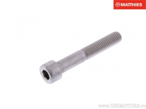 Βίδα καπάκι Pro Bolt M8 x 1.25 x 50 mm ανοξείδωτο ατσάλι A4 ασημί - JM