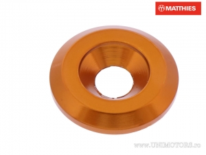 Βίδα με εξάγωνη κεφαλή M6 6.00 x 22.00 x 3.40 χιλ. από αλουμίνιο σε πορτοκαλί χρ�
