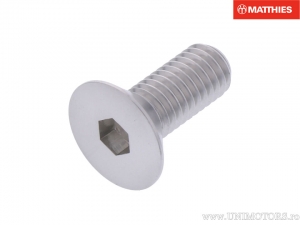 Βίδα με εσωτερική κεφαλή Pro Bolt M8 x 1.25 x 20 mm αλουμινίου ασημί - JM