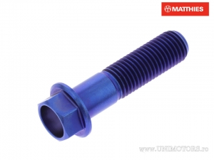 Βίδα με καπάκι εξαγώνου Pro Bolt M10 x 1.25 x 40 mm τιτάνιο μπλε - JM