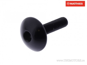 Βίδα με καπάκι Pro Bolt M5 x 0.80 x 20 χιλ. αλουμίνιο μαύρο - JM