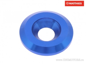 Βίδα με σπείρωμα M6 6.00 x 22.00 x 3.40 mm, αλουμινίου, μπλε - JM