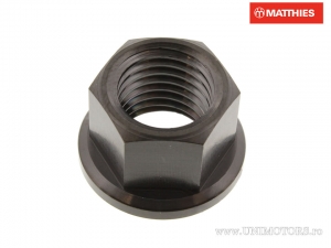 Βίδα πίσω πινιόν Pro Bolt M12 x 1.50 mm μαύρο τιτάνιο - BMW HP4 1000 ABS / S 1000 RR / HP4 1000 Compet