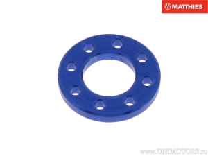 Βίδα Saiba M8 8,00 x 16,00 x 1,90 χιλιοστά αλουμινίου μπλε αγώνα - JM