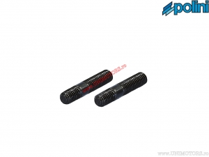 Βίδες εξαγωγής (M6x32mm) - 2 τεμάχια - Aeon Cobra 50 / Explorer Cracker 50 / MBK Booster 50 / Yamaha Aerox 5