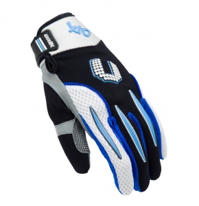 Γάντια μοτοσικλέτας cross-enduro unisex Unik Racing μοντέλο X-10 χρώμα: μπλε - Μπλε, XL (1