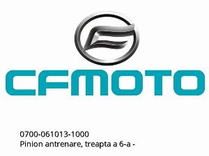 Γρανάζι μετάδοσης, 6η ταχύτητα - 0700-061013-1000 - CFMOTO