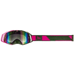 Γυαλιά MT off road (cross-enduro) MX EVO Stripes - μαύρο/φούξια χρώμα