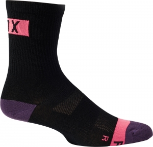 Γυναικείες κάλτσες MTB 6" Flexair Merino [Μαύρο]: Μέγεθος - Ένα μέγεθος