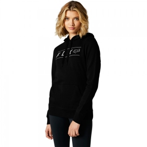Γυναικείο φούτερ με κουκούλα Pinnacle PO Fleece [Μαύρο]: Μέγεθος - S