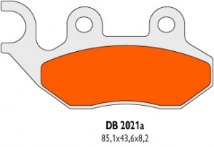 Δαγκάνες φρένων (συνθετικές) - Kreidler Flory 50 2-Takt / SYM (Sanyang) Super Duke 150 / TGB 101S 50ccm 