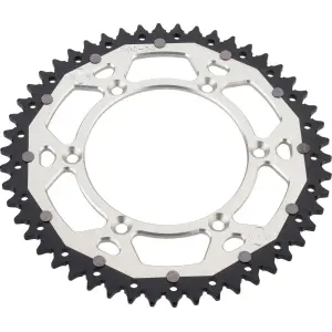 Διπλό ασημί γρανάζι 50 δόντια (βήμα 520) - BETA RR 125 / RR 250 / RR 300 Racing / HONDA CR 125 R / YA