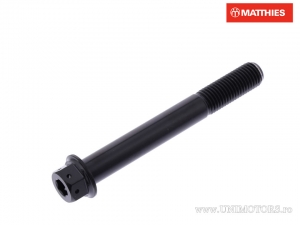 Διπλό καπάκι με εξάγωνο προβολέα Pro Bolt M10 x 1.25 x 80 mm τιτάνιο Racing μαύρο - JM