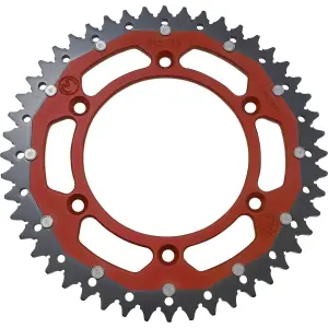 Διπλό κόκκινο γρανάζι 48 δόντια (βήμα 520) - BETA RR 125 / RR 250 / RR 300 Racing / HONDA CR 125 R 