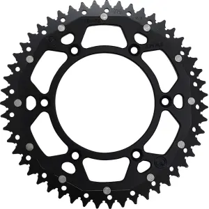 Διπλό μαύρο γρανάζι 51 δόντια (βήμα 520) - BETA RR 125 / RR 250 / RR 300 Racing / HONDA CR 125 R / YA