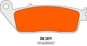 Δισκόπλακες φρένων (σιντερισμένες) DB2079RDN - Honda-NC700 Integra ABS (2012-2013) RC62 / Yamaha X