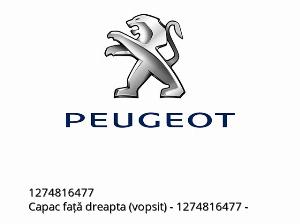 Εμπρός δεξιό κάλυμμα (βαμμένο) - 1274816477 - Peugeot