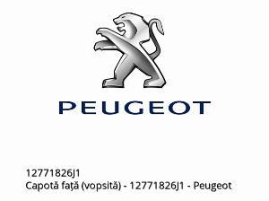 Εμπρός κάλυμμα (βαμμένο) - 12771826J1 - Peugeot