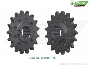 Εμπρόσθιο πίνακας Esjot -17 δόντια (βήμα 525) - Indian FTR 1200 A2 ABS / R Carbon ABS / R Race Replica