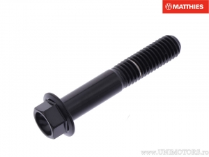 Εξάγωνο βίδα κεφαλής Pro Bolt M8 x 1.25 x 45 mm τιτάνιο μαύρο - JM
