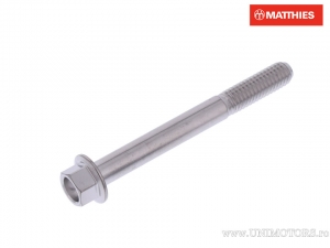 Εξάγωνο βίδα Pro Bolt M6 x 1.00 x 55 mm από ανοξείδωτο ατσάλι A4, ασημί - JM