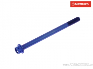 Εξάγωνο βίδα Pro Bolt M6 x 1.00 x 85 mm τιτάνιο αγωνιστικό μπλε - JM