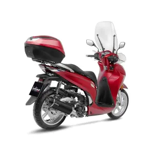 Εξάτμιση Slip-On Μαύρη από Ανοξείδωτο Χάλυβα - HONDA ADV 350 ABS ('22-'24) / SH 350 I ABS ('21-'