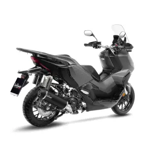 Εξάτμιση Slip-On Μαύρη από Ανοξείδωτο Χάλυβα - HONDA ADV 350 ABS ('22-'24) / SH 350 I ABS ('21-'