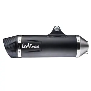 Εξάτμιση Slip-On Μαύρο Ανοξείδωτο Ατσάλι - VESPA GTS 125 IGET ABS ('17-'20) / GTS 150 I.E. ABS ('17