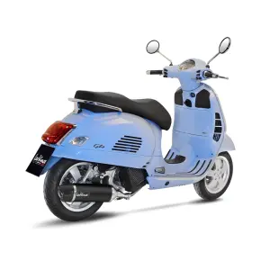 Εξάτμιση Slip-On Μαύρο Ανοξείδωτο Ατσάλι - VESPA GTS 125 IGET ABS ('17-'20) / GTS 150 I.E. ABS ('17