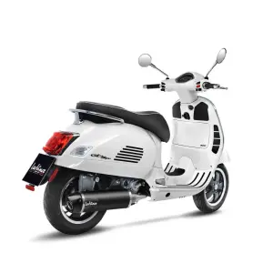 Εξάτμιση Slip-On Μαύρο Ανοξείδωτο Ατσάλι - VESPA GTS 300 I.E. ABS ('19-'20) / GTS 300 I.E. ABS Supe