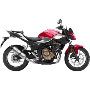 Εξάτμιση Slip-On από Ανοξείδωτο Χάλυβα LV One Evo - HONDA CB 500 ABS Hornet ('24-'25) / NX 500 A ('24