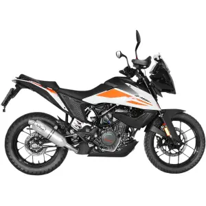 Εξάτμιση Slip-On από Ανοξείδωτο Χάλυβα LV One Evo - KTM ADVENTURE 390 ABS ('20-'24) - Leo Vince