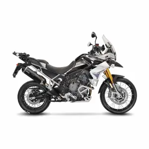 Εξάτμιση Slip-on LV One Evo Black Edition - TRIUMPH TIGER 850 ABS Sport ('22-'24) / TIGER 900 ABS ('20-'21) - Leo Vince