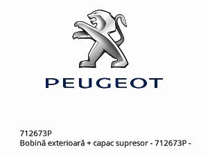 Εξωτερικό πηνίο + καπάκι καταστολέα - 712673P - Peugeot