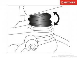 Κάλυμμα τηλεσκοπικού συστήματος BMW σειράς boxer - BMW R 850 GS - ABS - C ABS με επίπε