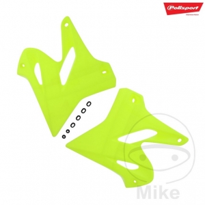 Κάλυμμα ψυγείου ακτινοβολίας φωσφοριζέ Polisport - Yamaha YZ 125 ('15-'20) / Yamaha YZ 250 2T