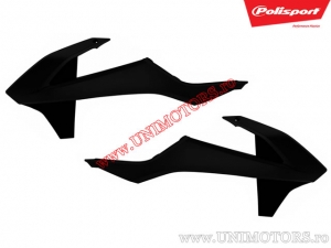 Κάλυμμα ψυγείου μαύρο - KTM SX 65 ('16-'19) - Polisport