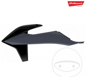 Καλύμματος ψυγείου μαύρο Polisport - KTM SX 125 ('19-'22) / KTM SX 150 ('19-'22) / KTM SX 250 ('19-'22) - 