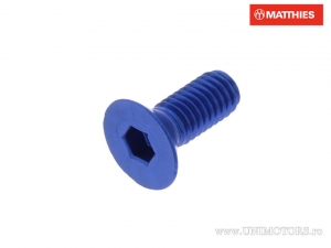 Καπάκι βίδας με ενσωματωμένο κλειδί Pro Bolt M5 x 0.80 x 15 mm από αλουμίνιο σε μ�