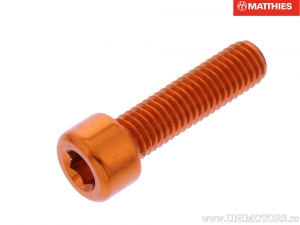Καπάκι βίδας Pro Bolt M8 x 1.25 x 30 mm αλουμινίου πορτοκαλί - JM
