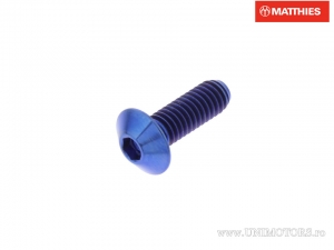 Καπάκι βίδα Pro Bolt M4 x 0.70 x 12 χιλ. τιτάνιο μπλε - JM