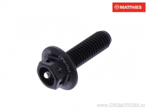 Καπάκι εξάγωνου βίδας Pro Bolt M5 x 0.80 x 16 χιλ. αλουμινίου μαύρος για αγωνιστ