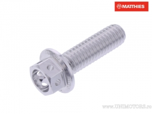 Καπάκι εξάγωνου βίδας Pro Bolt M6 x 1.00 x 20 mm αλουμινίου ασημί αγώνων - JM