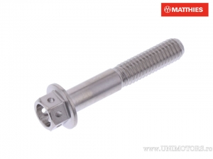 Καπάκι εξάγωνου βίδας Pro Bolt M6 x 1.00 x 35 mm ανοξείδωτο A4 αγωνιστικό ασημί - JM