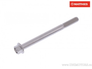 Καπάκι εξάγωνου βίδας Pro Bolt M6 x 1.00 x 70 mm από ανοξείδωτο ατσάλι A4 ασημί - JM