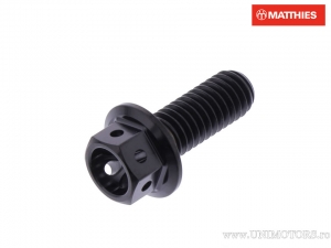 Καπάκι εξαγώνου βίδας Pro Bolt M6 x 1.00 x 16 mm τιτάνιο αγώνων μαύρο - JM