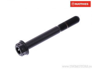 Καπάκι εξαγώνου διπλού Pro Bolt M6 x 1,00 x 45 mm τιτάνιο Racing μαύρο - JM